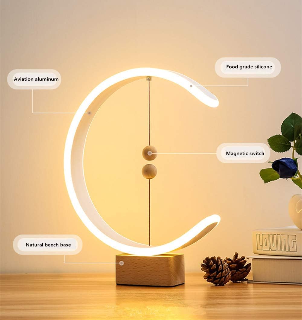 Wood LED Table Lamp J727