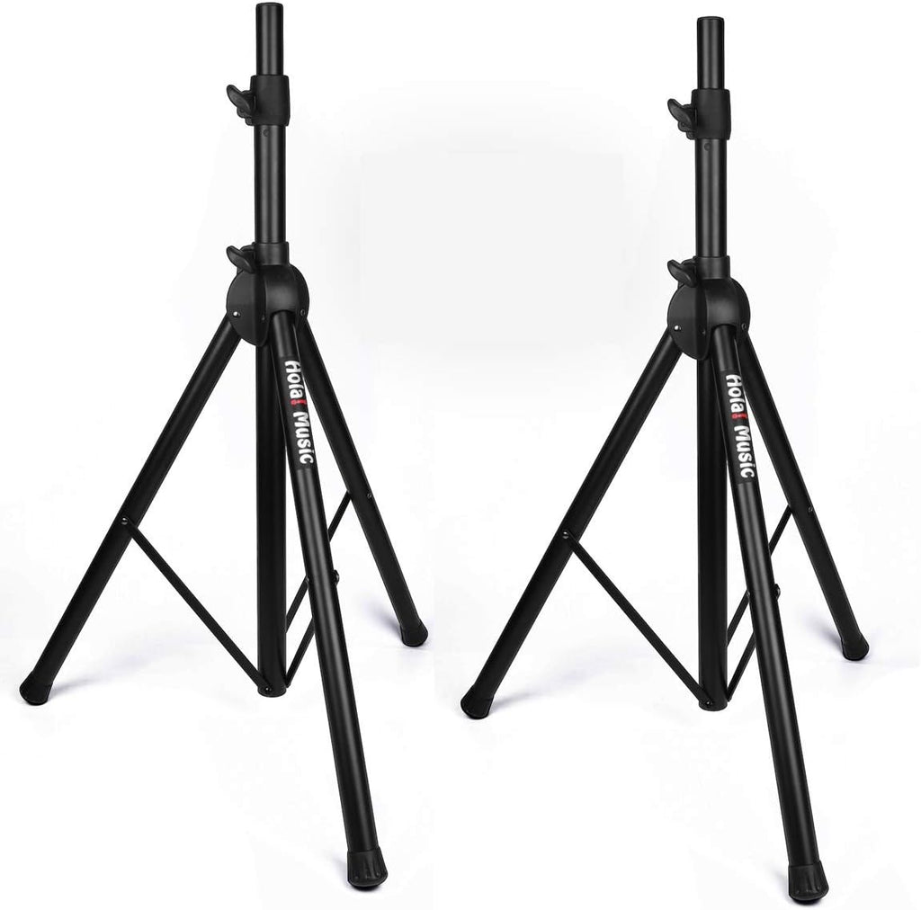 PA Speaker Stands, Heavy-Duty Tripod, Adjustable Height, Pack of 2 M40318