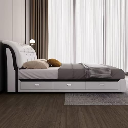 Leather Bed P4260