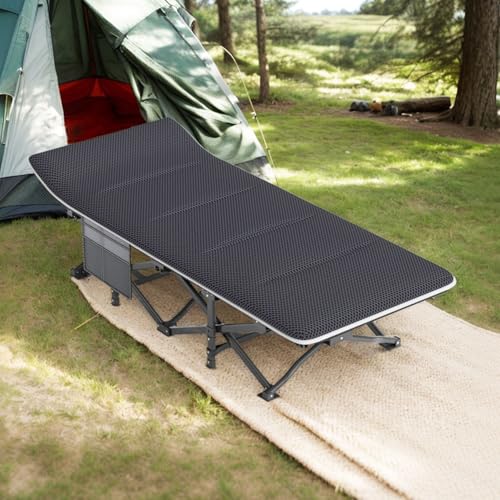 Camping Cot with Cushion and Carry Bag N713