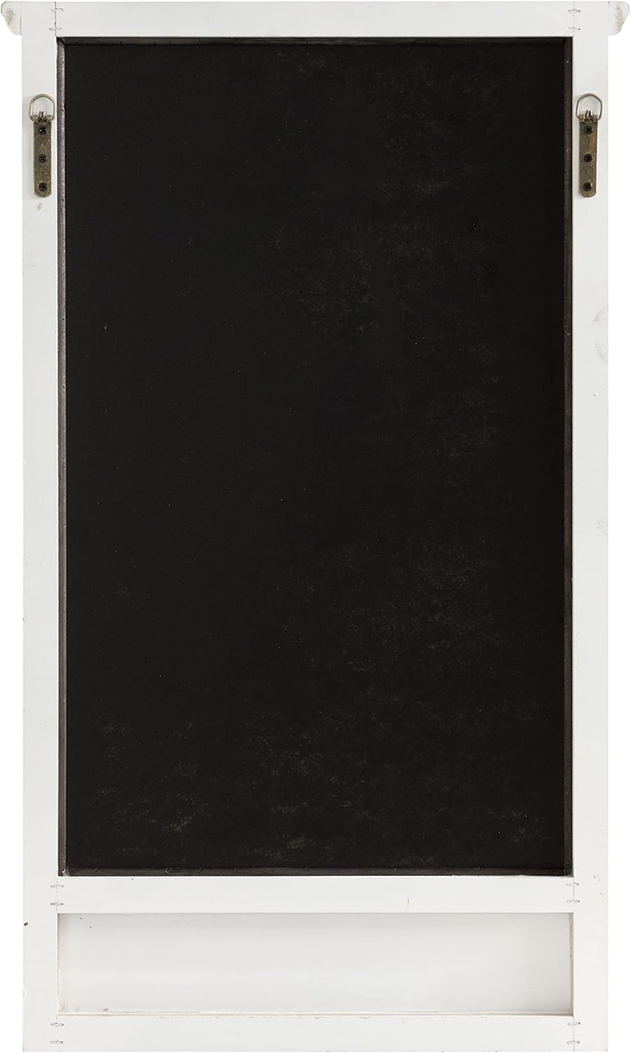 Traditional Arched Mirror with Shelf, 21 x 36, White N2126