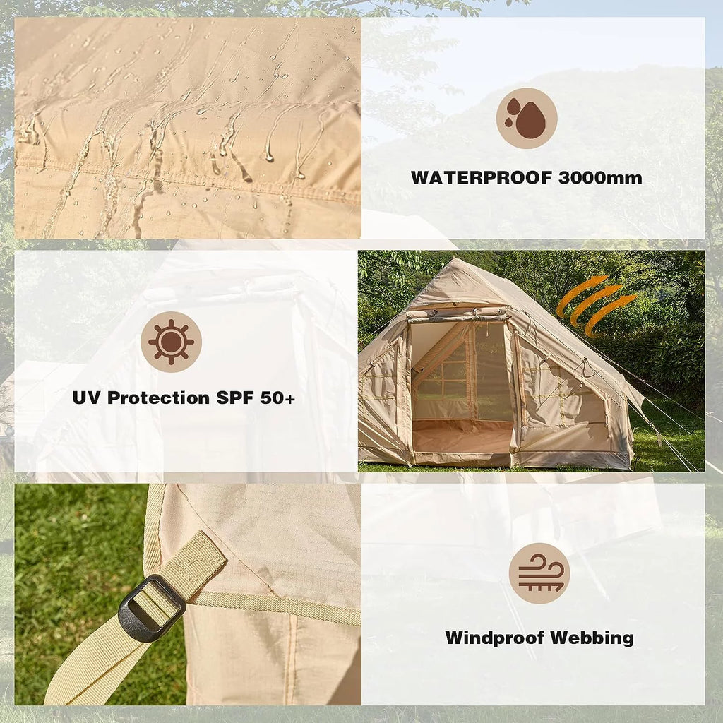 Inflatable Camping Tent with Pump Y683