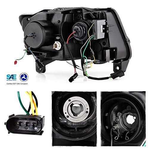 Chrome Projector Headlights for Jeep Grand Cherokee B1167