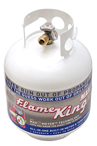 20 lb Steel Propane Tank Cylinder and 2-Pack Refillable 1LB Propane Cylinders H21420