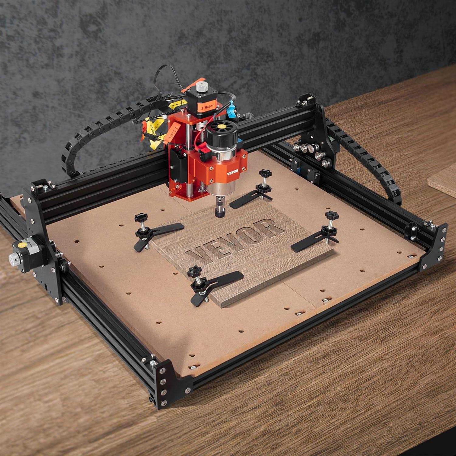 300W 3 Axis CNC Router Machine Wood Engraving Carving Milling Machine Kit A652176