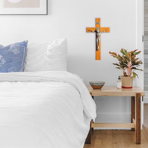 10.7 Inch Wooden Wall Cross Z479