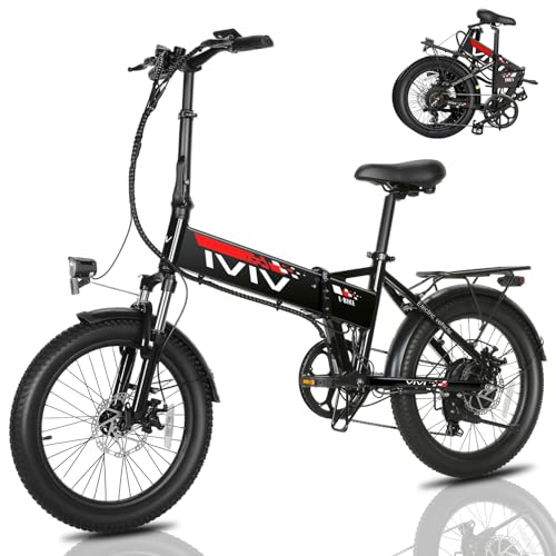 20" 500W Folding Electric Bike with Removable 48V 374.4Wh Battery M6252