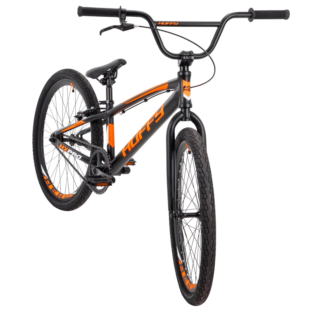 Black/Orange 24-inch Aluminum BMX Bike K40658
