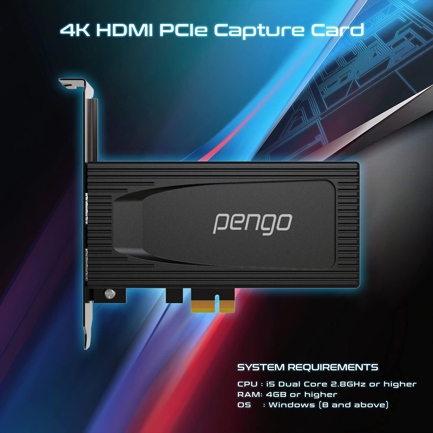 4K HDMI PCIe Capture Card I1048