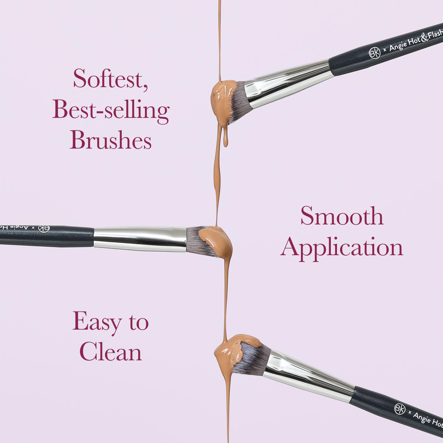 Travel Brush Set with Pouch L7467