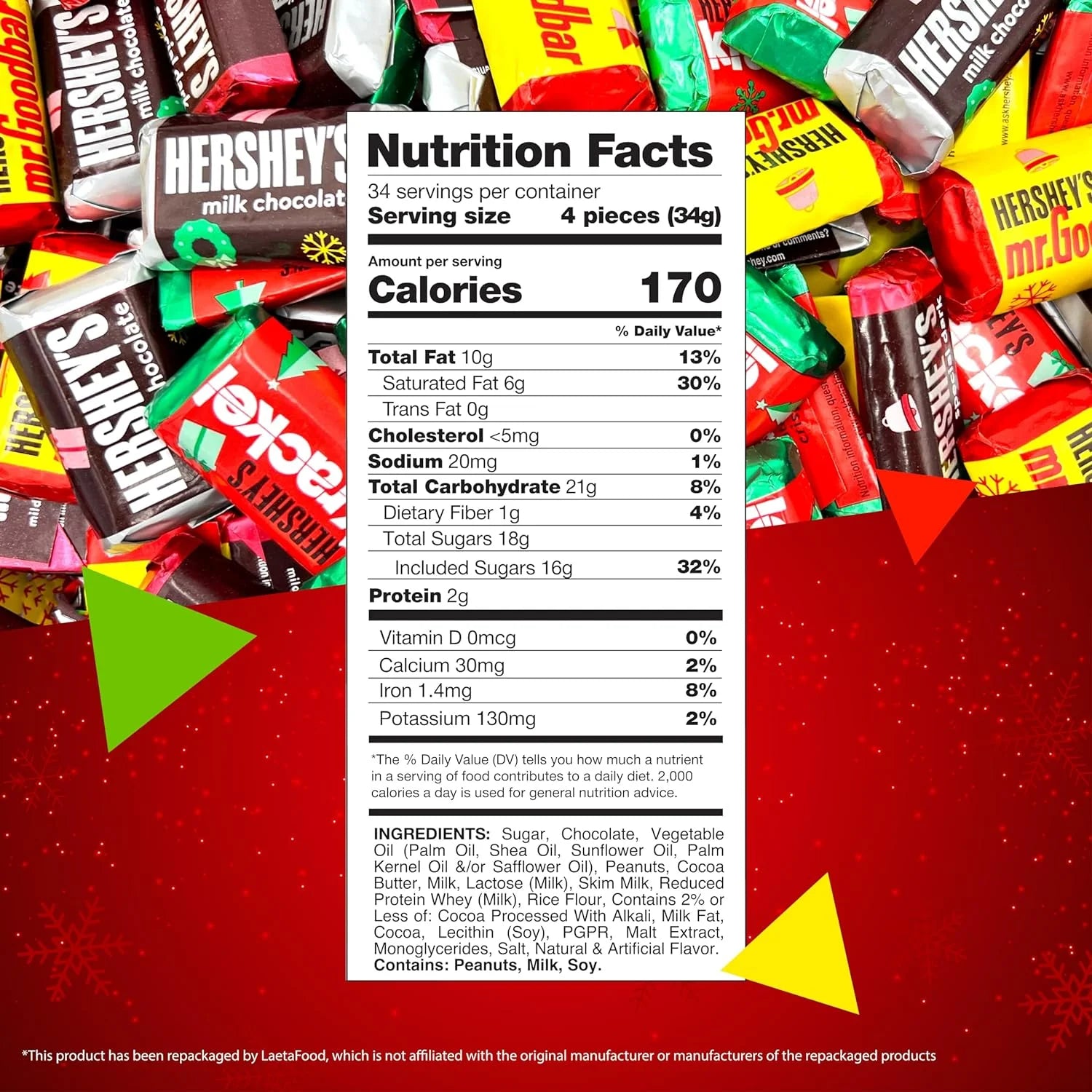 5 Pound Bag Chocolate Candy Bar Assortment A39968