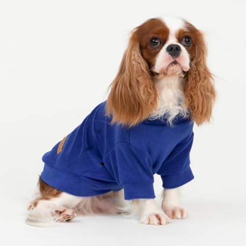 3 Pack Fleece Dog Sweater, Burgundy Red, Green, Navy Blue, Medium M347