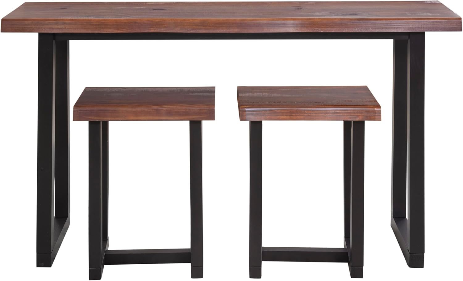Brown Live Edge Bar Table F62724