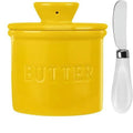 Large Capacity French Butter Crock with Knife T60026