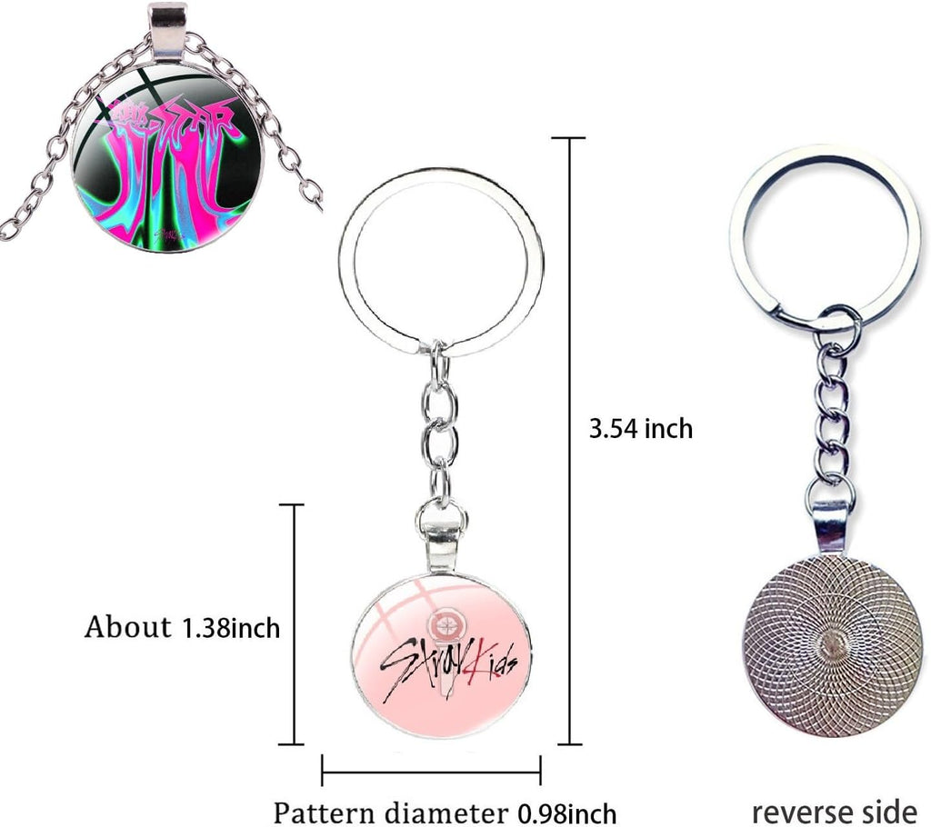 Black Gift Set with Album Photocards, Sticker, Drawstring Bag, Lanyard, Cards Holder, Keychain, Necklace, Phone Holder Q601838