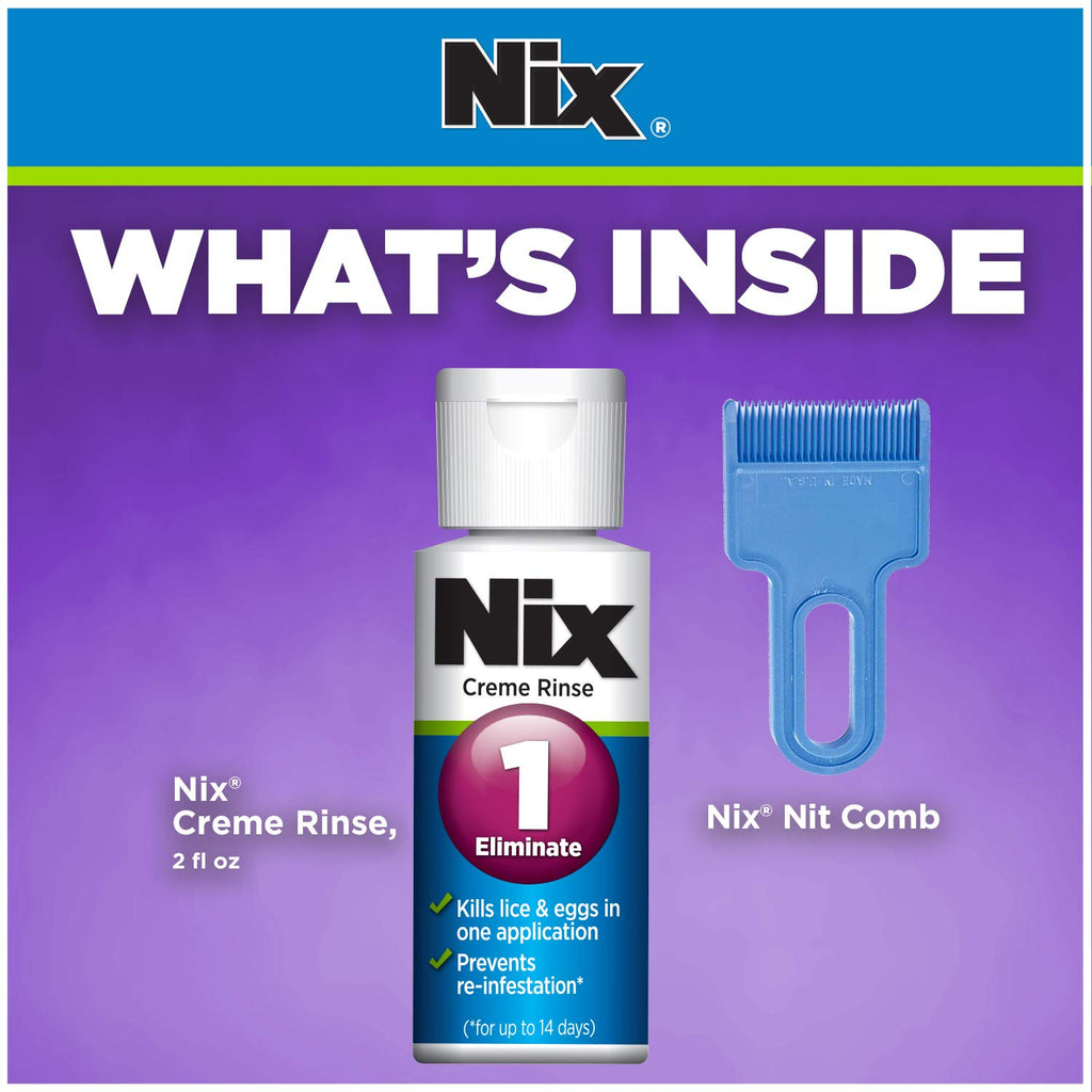 Extra Strength Lice Killing Creme Rinse and Lice Comb, 2 Fl Oz J230970