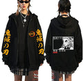 Anime Hoodie Pullover Zip up Jacket F53843