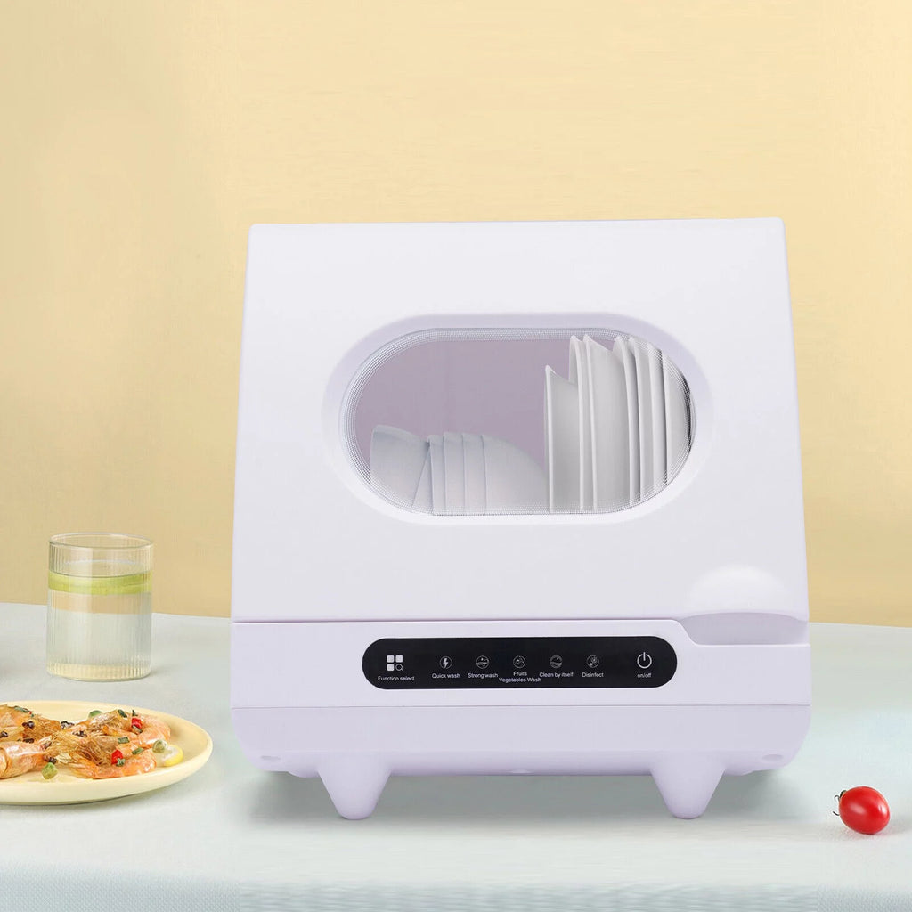 Portable Countertop Dishwasher Compact Freestanding Dish Washing Machine I323
