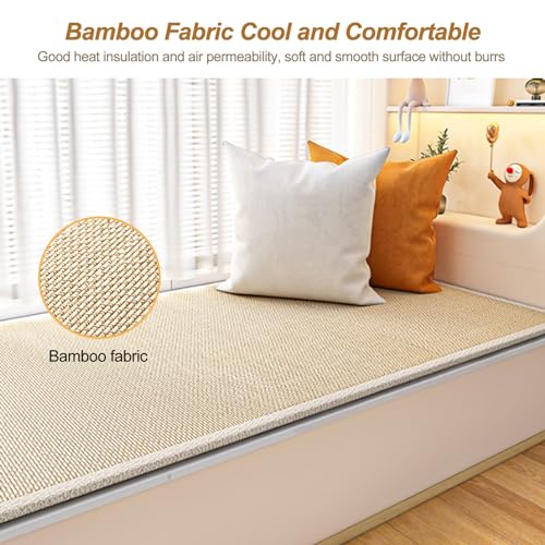 1" Double-sided Reversible Window Bench Cushion B61230