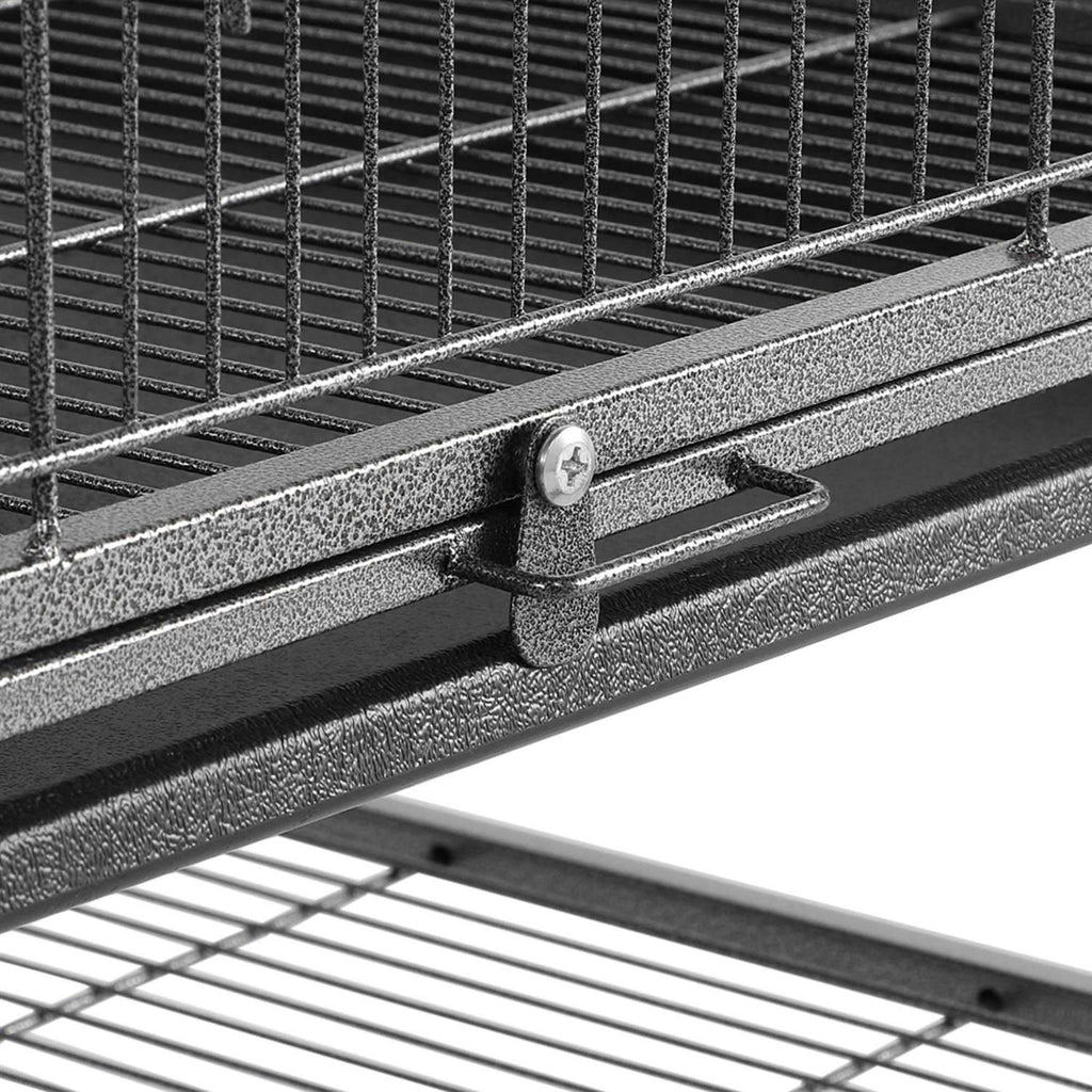 Black Large Bird Cage with Storage Shelf T797