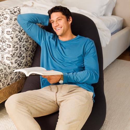 Large Light Gray Bean Bag Chair C7409