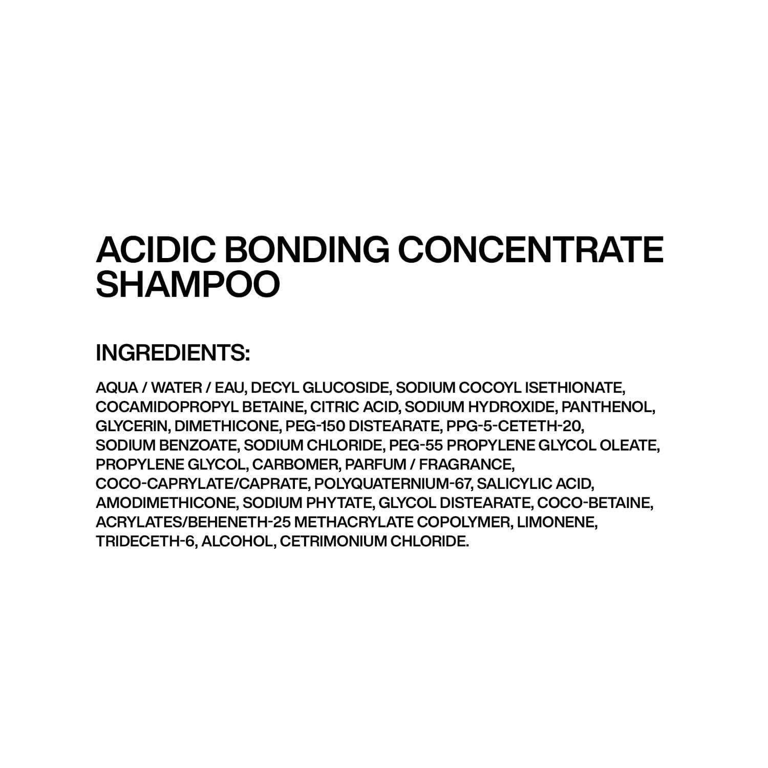 Bonding Shampoo & Pre-Shampoo Treatment 10.1 Fl Oz N15464