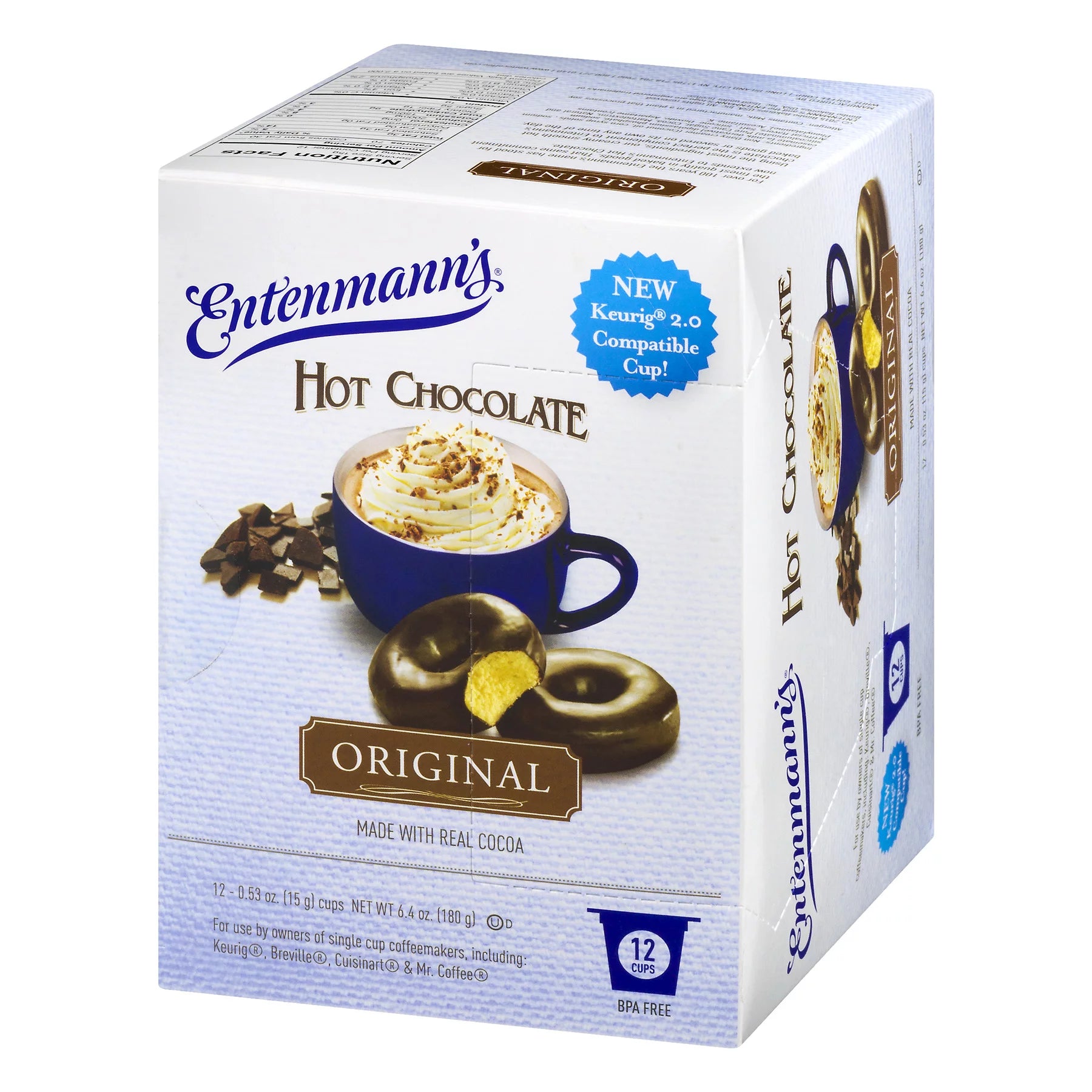 72 Count Hot Chocolate Single Serve Cups K1958