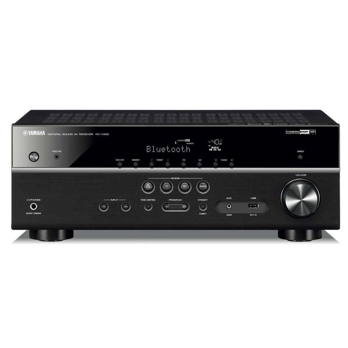 5.1 Channel AV Network Receiver with Wireless Speakers (White) Y8306