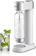 White Stainless Sparkling Water Maker Soda Maker Machine with BPA free PET 1L Carbonating Bottle M951