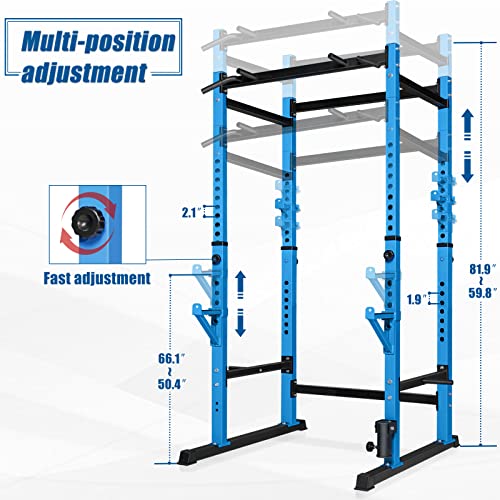 Power Rack with Adjustable Squat Stand P3408