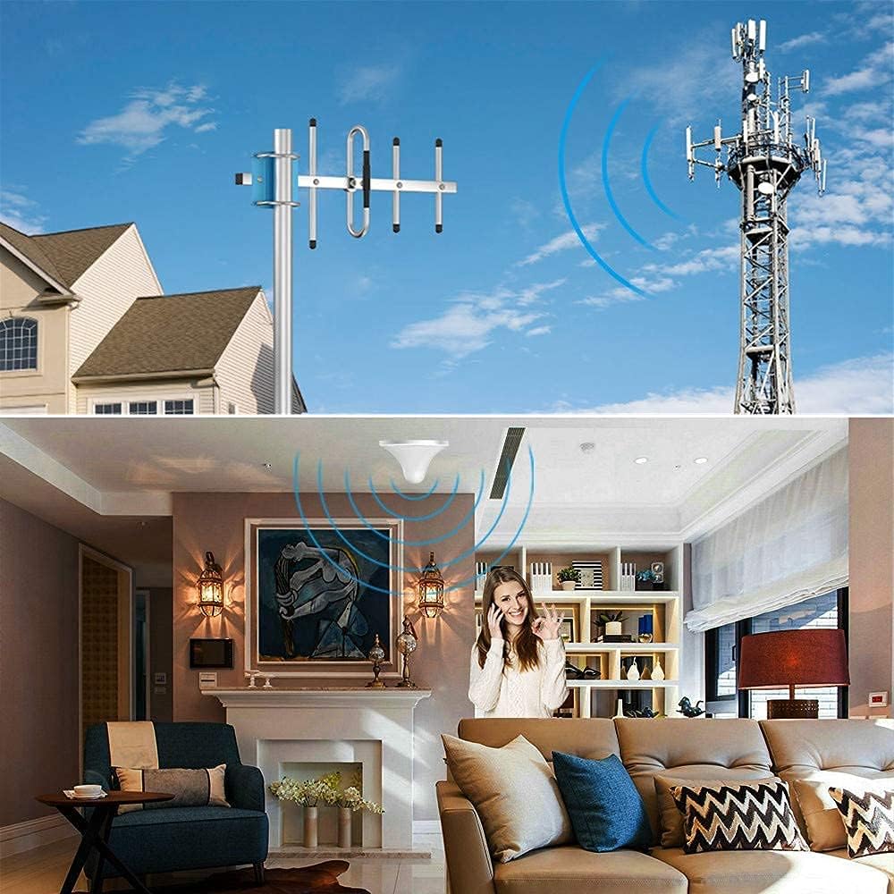 Blue Cell Phone Signal Booster 5G 4G LTE 700MHz Band 12/17 FDD K552