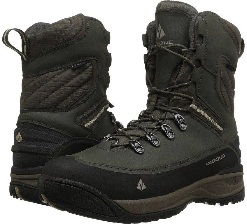 Olive Brown Men's Snow Boots C378678