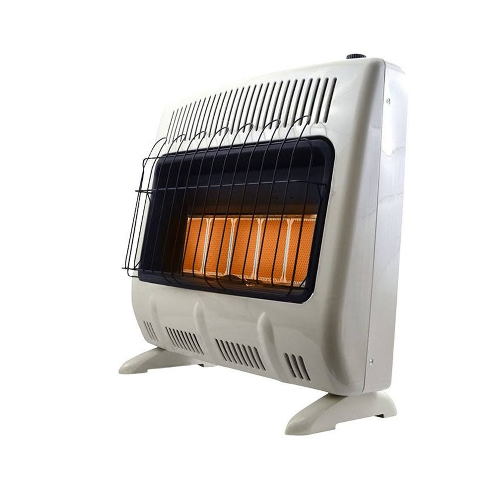 30,000 BTU Vent-Free Radiant Natural Gas Heater with Blower Q349