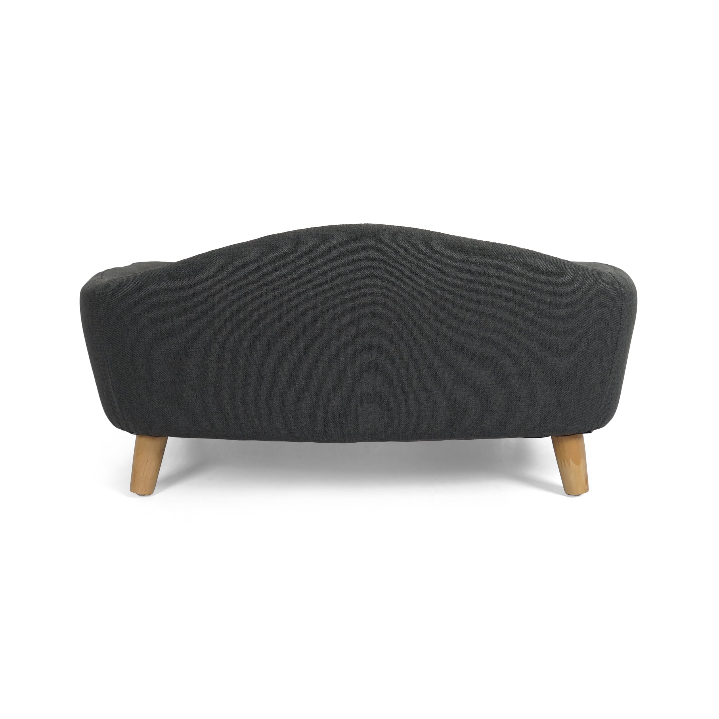 Dark Gray Small Plush Pet Bed T4470