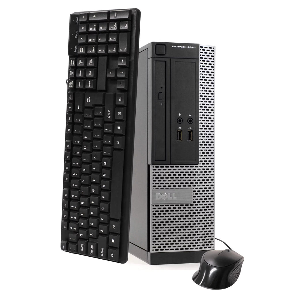 Restored Dell Optiplex 3020 Desktop Tower Computer, Intel Core i5, 16GB RAM, 2TB HD, DVD-ROM, Windows 10 Home, Black V91545