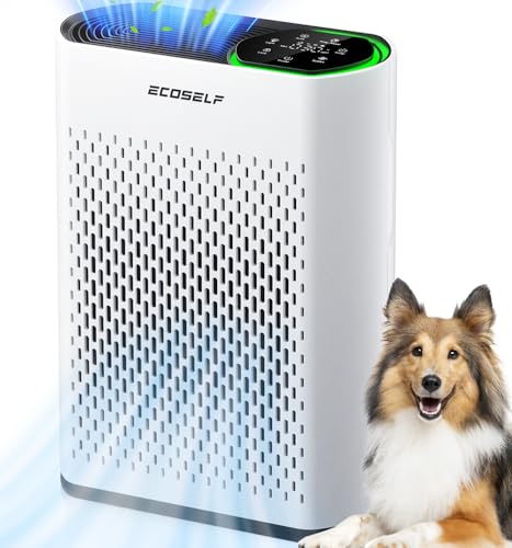 White Air Purifier for Large Room up to 2400 Ft² N44345