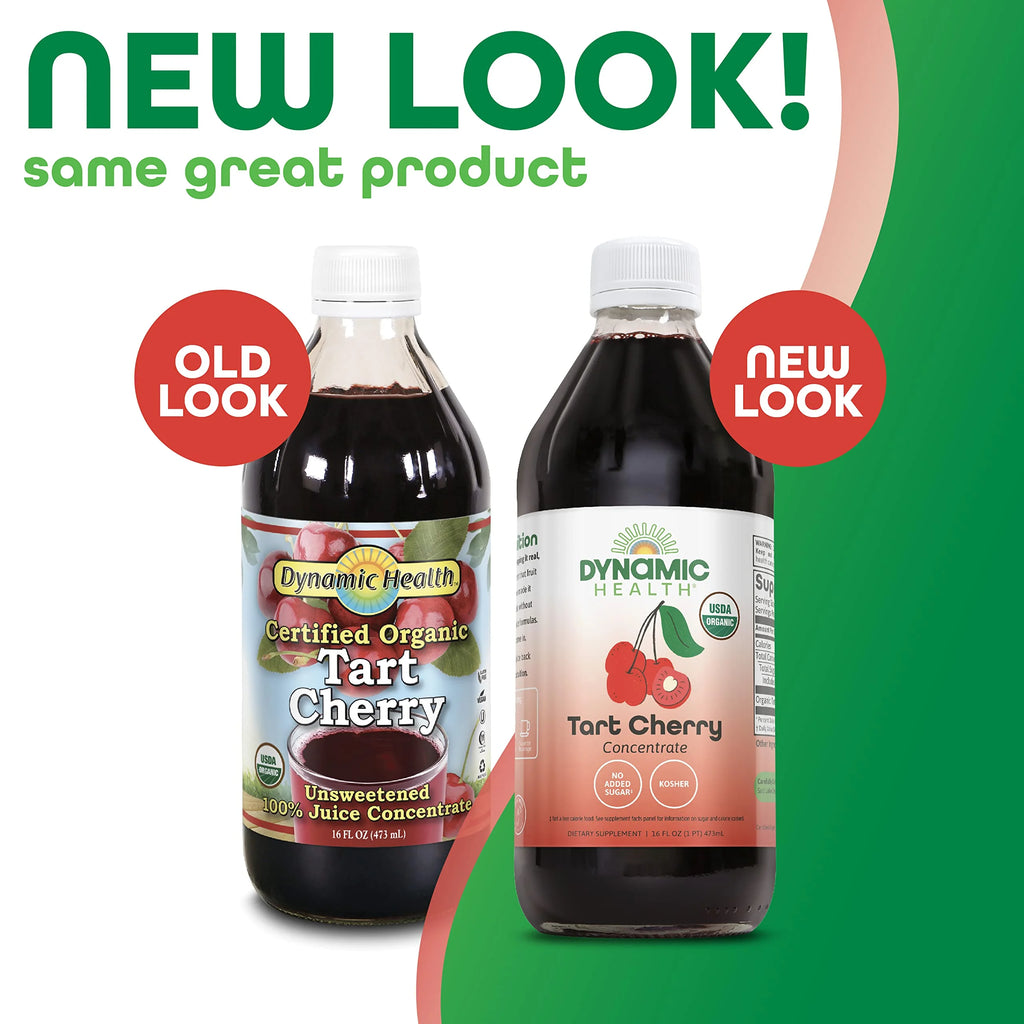 Organic Unsweetened Tart Cherry Juice Concentrate, 16 Oz S390