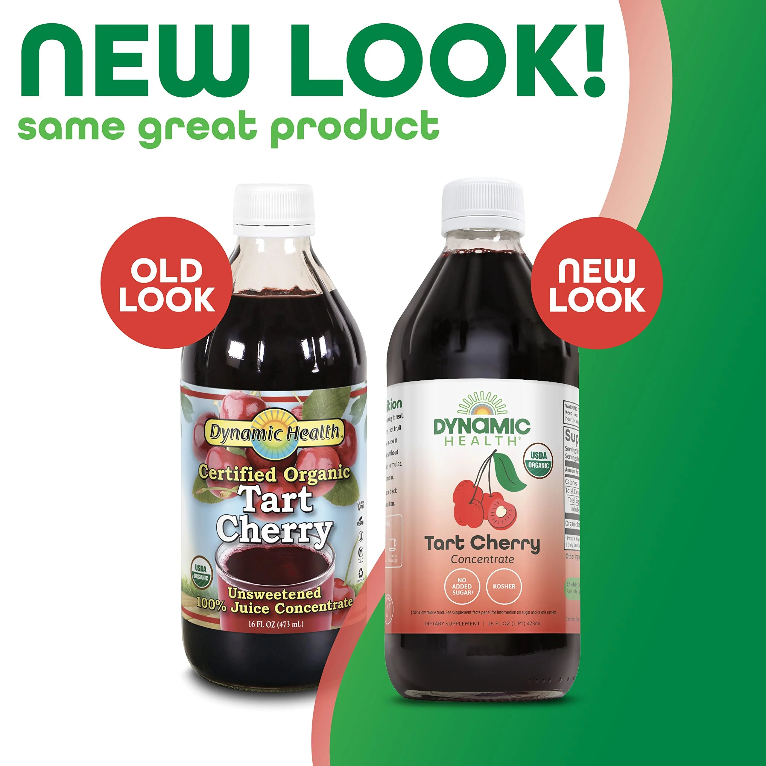 Organic Unsweetened Tart Cherry Juice Concentrate, 16 Oz S390