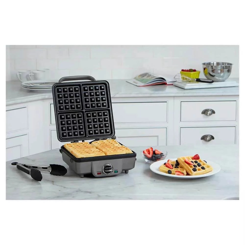 Belgian Waffle Maker with Pancake Plates T818