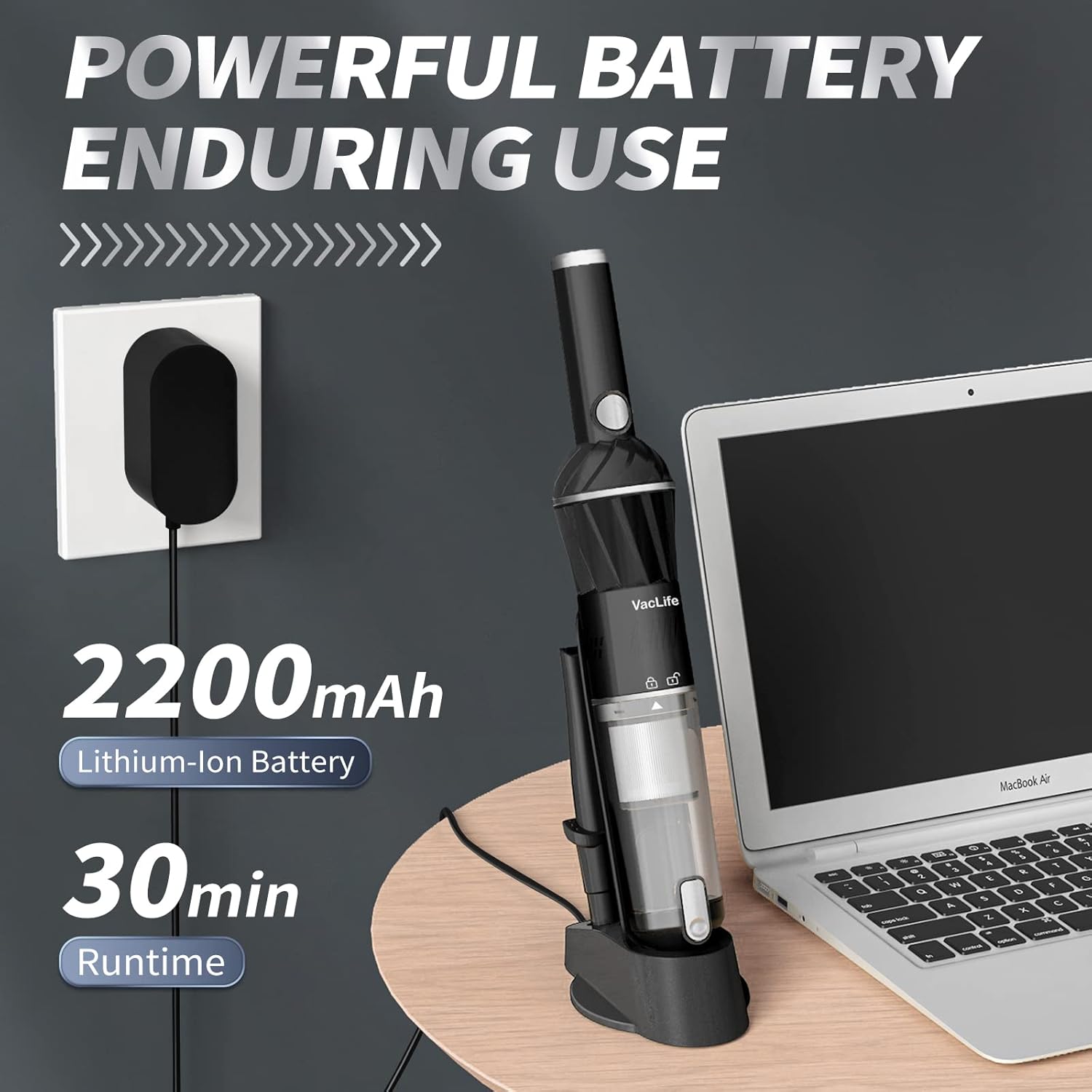 Handheld Vacuum Cordless Rechargeable Pack of 2 F61815
