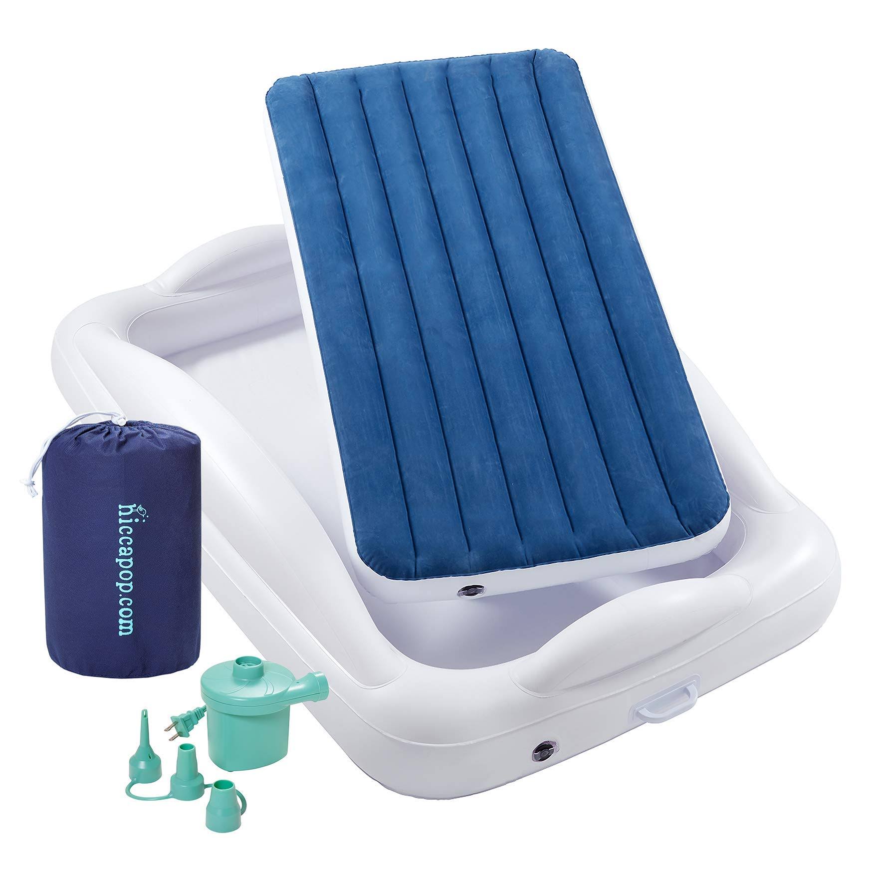 Inflatable Toddler Travel Bed with Safety Bumpers O467670