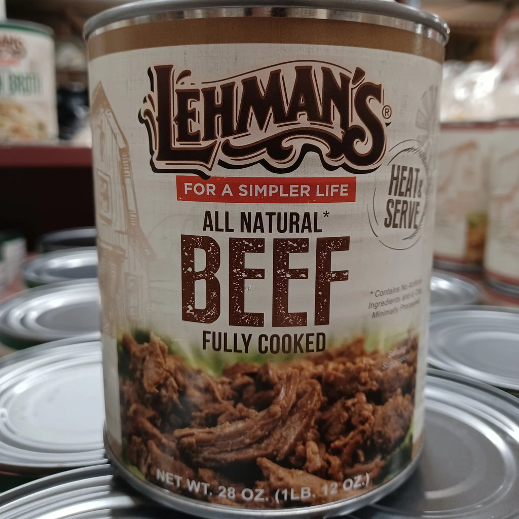 28 oz Canned Beef Meat, Case of 12 M77815