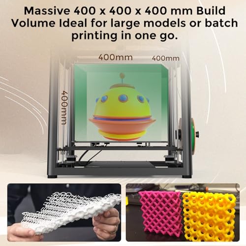 3D Printer, 4-Color CFS System, 500mm/s Speed, All-Metal Frame, 260x260x300mm Build Volume K1144