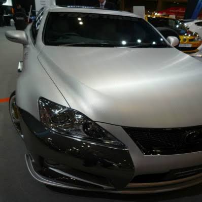 Brushed Gunmetal Aluminium Car Vinyl Wrap Film 152cm x 100cm Silver Brushed Aluminium S311488