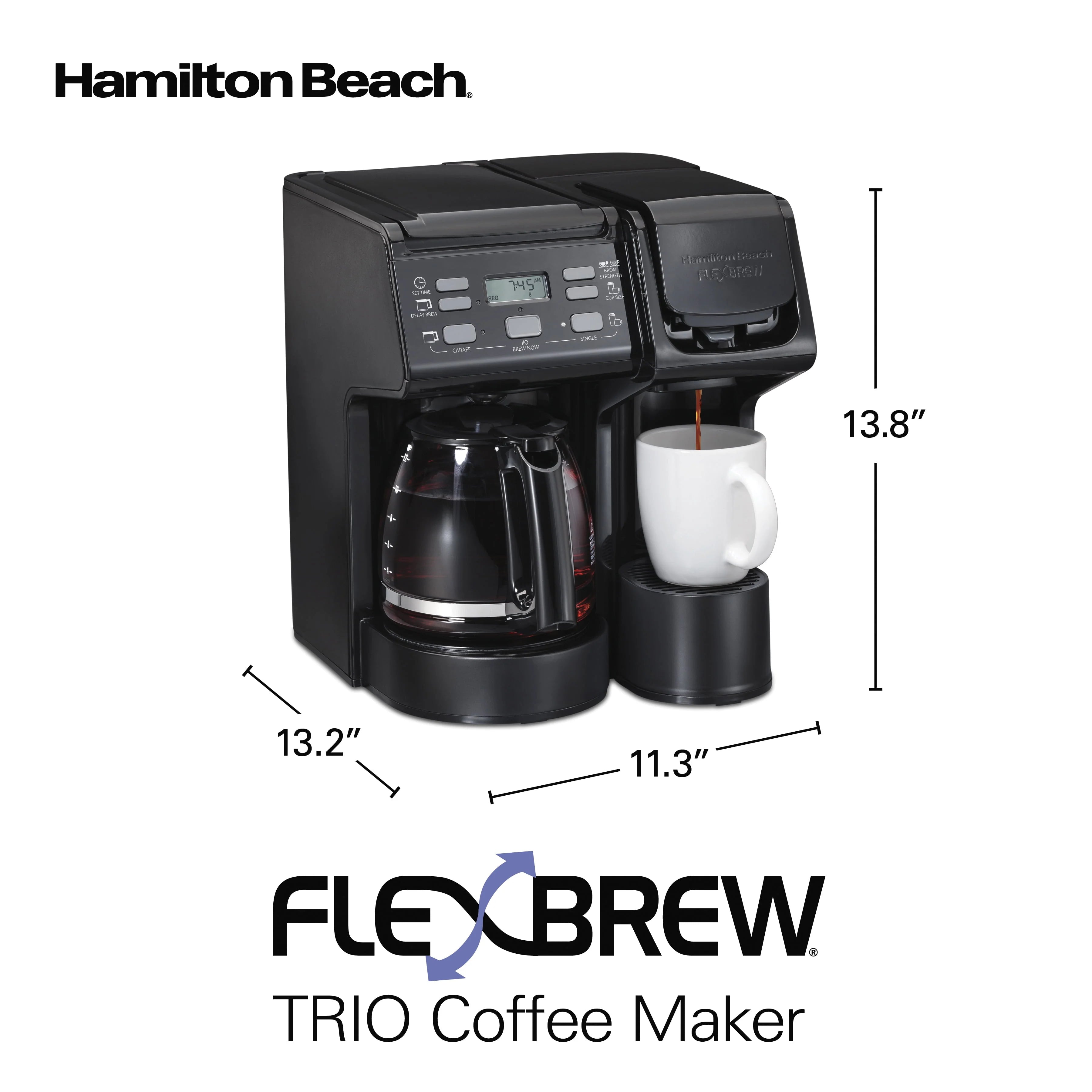 Black Coffee Maker G544