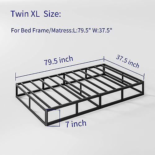 7 Inch High Profile Metal Box Spring for Full Bed R32118