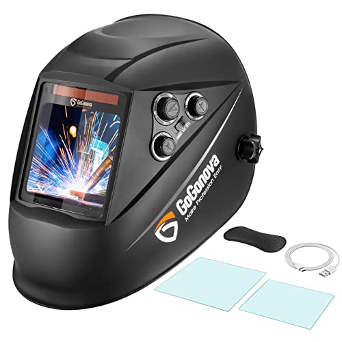 Auto Darkening Welding Helmet with 4 Arc Sensor Q5168