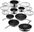 13 Piece Hybrid Stainless Steel Cookware Set M154612
