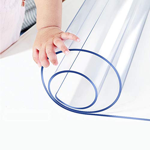 Clear PVC Table Cover Protector 28 inch F60780