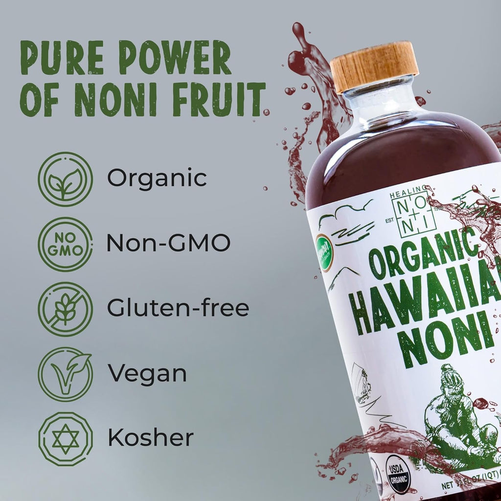 100% Pure Hawaiian Organic Noni Juice U3268